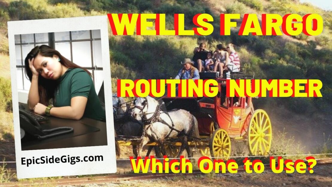 Wells Fargo Routing Number - By State for 2020 - EpicSideGigs