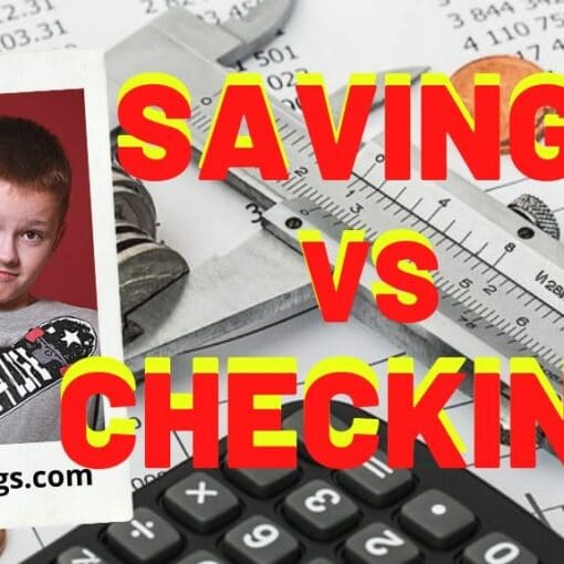 difference between checking and savings account
